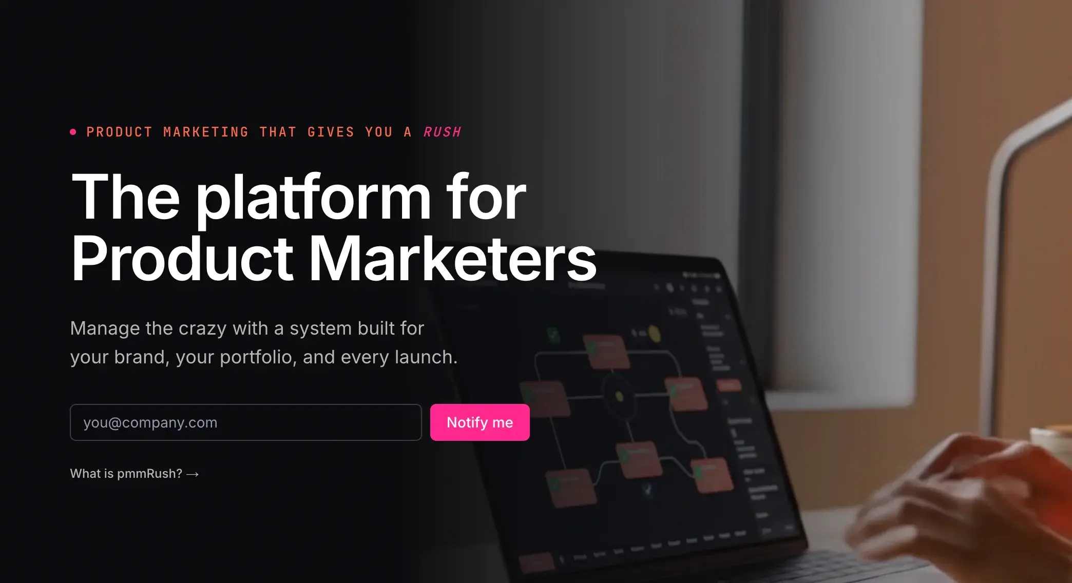 pmmRush interface